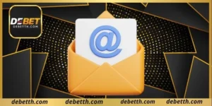 ช่องทางการติดต่อทางอีเมล์ของเดเบทมีความรอบคอบและมีรายละเอียด