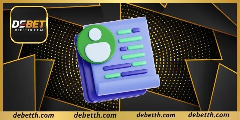 กรอกข้อมูลลงทะเบียนเดเบทตามแบบฟอร์ม